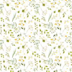 seamless Seamless 3D PBR Texture Featuring Delicate Wild Flower Greenery Pattern texture 8k free download PBR