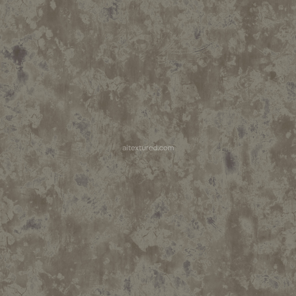 Seamless PBR metal texture with a grungy finish