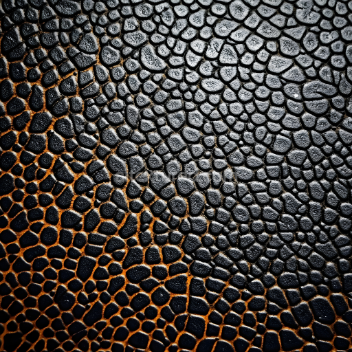 Seamless 3D Reptilian Skin PBR Texture Featuring Detailed Scale Pattern and Matte Sheen