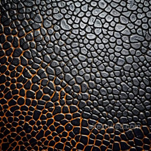 Reptilian Skin PBR Texture Featuring Detailed Scale Pattern and Matte Sheen seamless Skin PBR texture