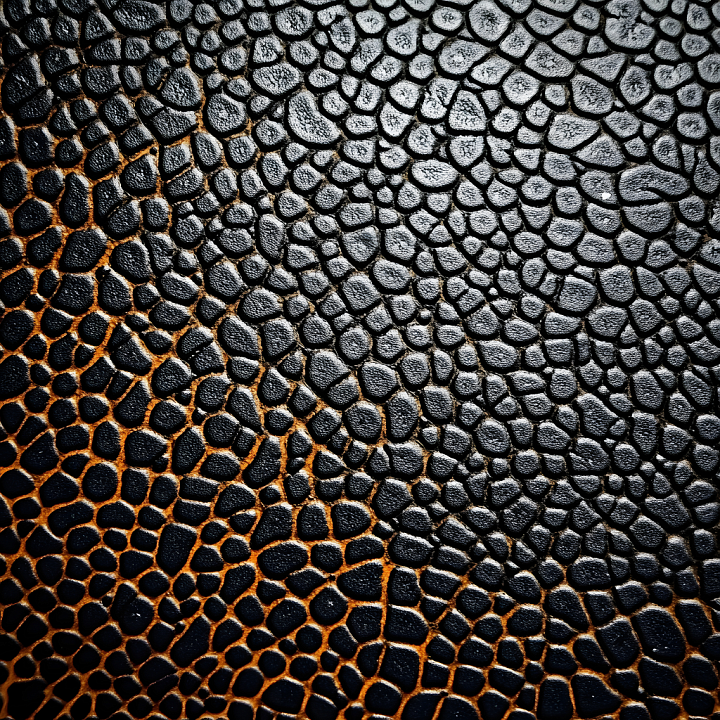 Reptilian Skin Featuring Detailed Scale Pattern and Matte Sheen seamless PBR texture preview