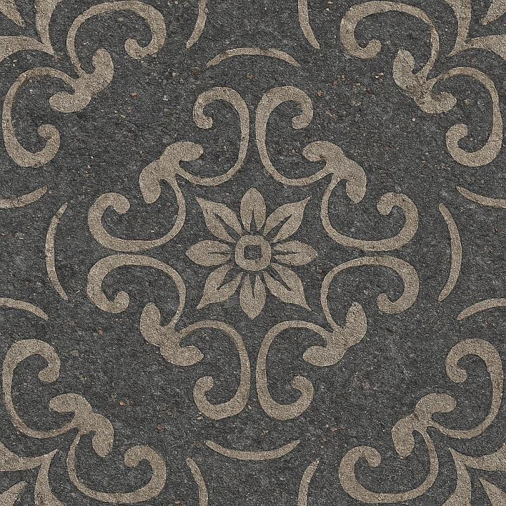 Decorative Weathered Asphalt seamless PBR texture preview