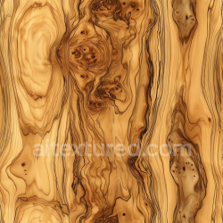 seamless Seamless 3D olive wood PBR texture with rich knots and swirling grain pattern texture 8k free download PBR