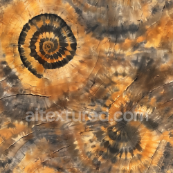 seamless Seamless 3D Tie-Dye Style Camouflage PBR Texture with Organic Spiral Patterns in Earth Tones texture 8k free download PBR