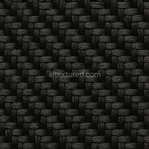 Coarse Carbon Fiber Seamless Texture