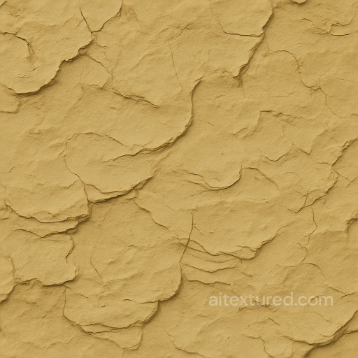 Of Soft Yellow Mud With Mud Peel And Mud Layers Visible seamless Mud PBR texture