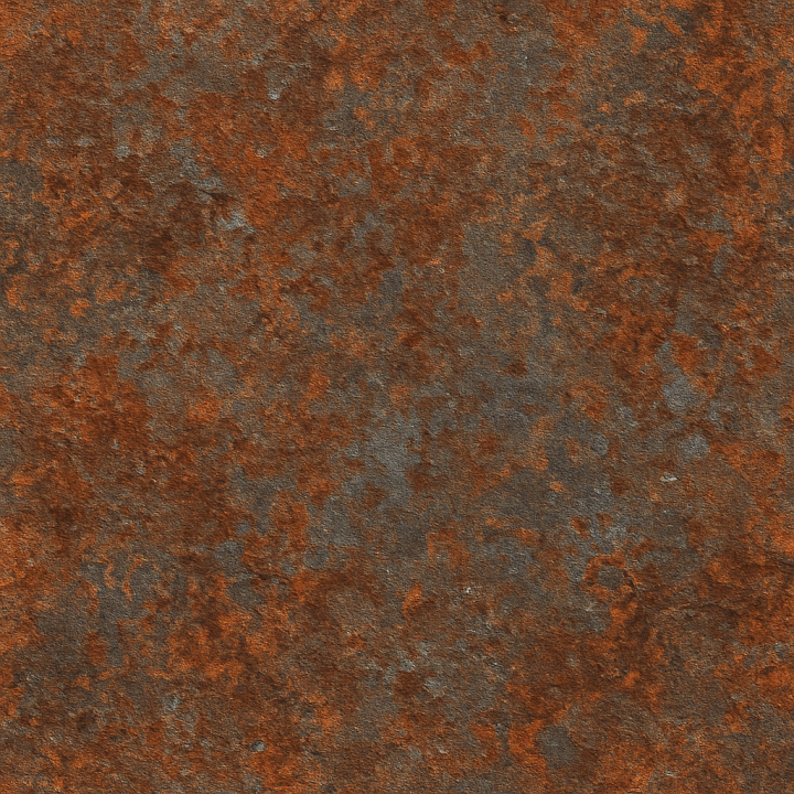 Oxidized Corroded Steel seamless PBR texture preview