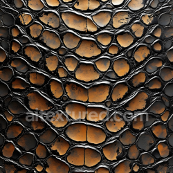 seamless Seamless 3D Crocodile Skin PBR Texture with Glossy, Scaled Surface and Natural Color Variation texture 8k free download PBR