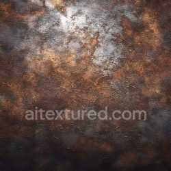 seamless Seamless 3D Rusty Cracked Metal PBR Texture with Corroded Surface Detailing texture 8k free download PBR