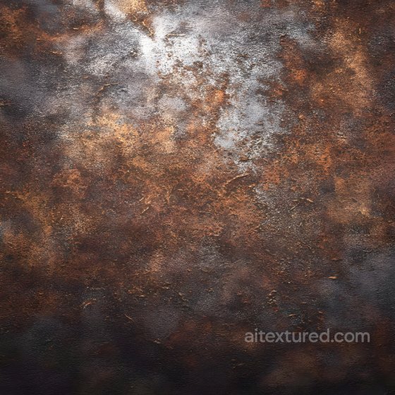 Rusty Cracked Metal PBR Texture with Corroded Surface Detailing Rust texture preview
