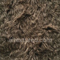 seamless Seamless 3D PBR Shaggy Fur Brown Leather Texture with Realistic Hair Strands texture 8k free download PBR