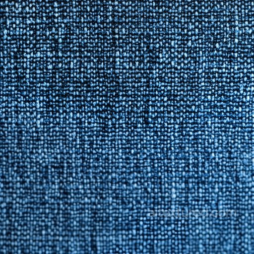 Cracked Denim Fabric PBR Texture with Distressed Blue Weave seamless Denim jeans PBR texture