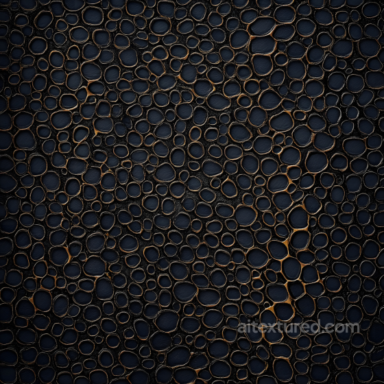 skin PBR texture featuring stylized porous organic pattern Skin texture preview