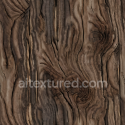 seamless Seamless 3D PBR Texture of Dark Weathered Wood Planks with Knots and Deep Grain texture 8k free download PBR