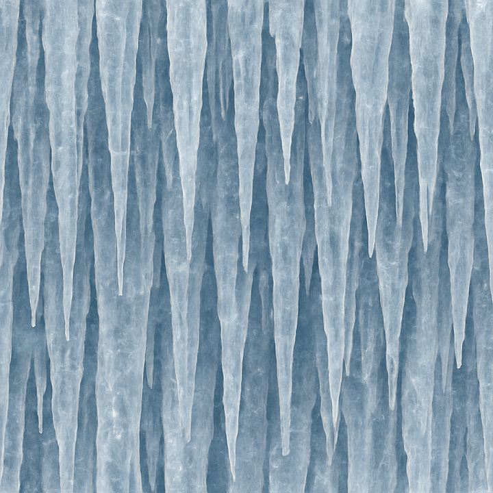 Icicles Close Up Striations seamless PBR texture preview
