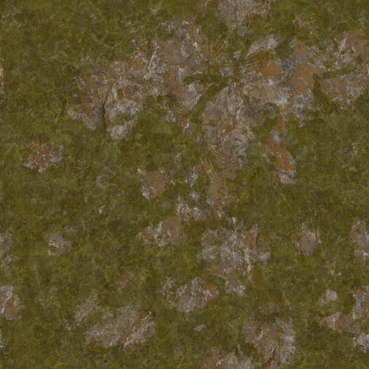 Archviz Ground Moss Rock Rocks Stone Vegetable seamless PBR texture preview