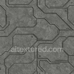 seamless Rough Futuristic Panel Texture Seamless texture 8k free download PBR