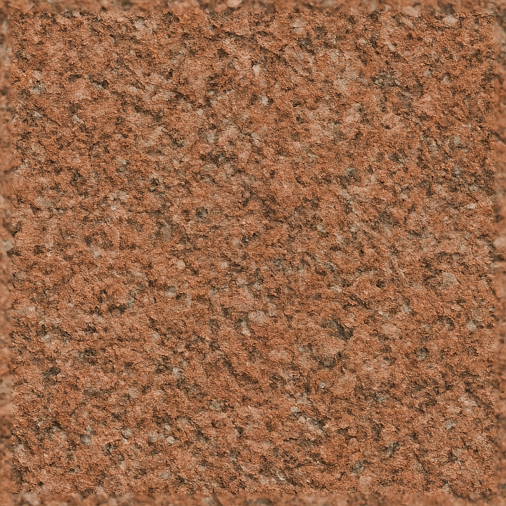 Red Granite With Granite Aggregate And Granite Chips Enhancing… seamless PBR texture preview