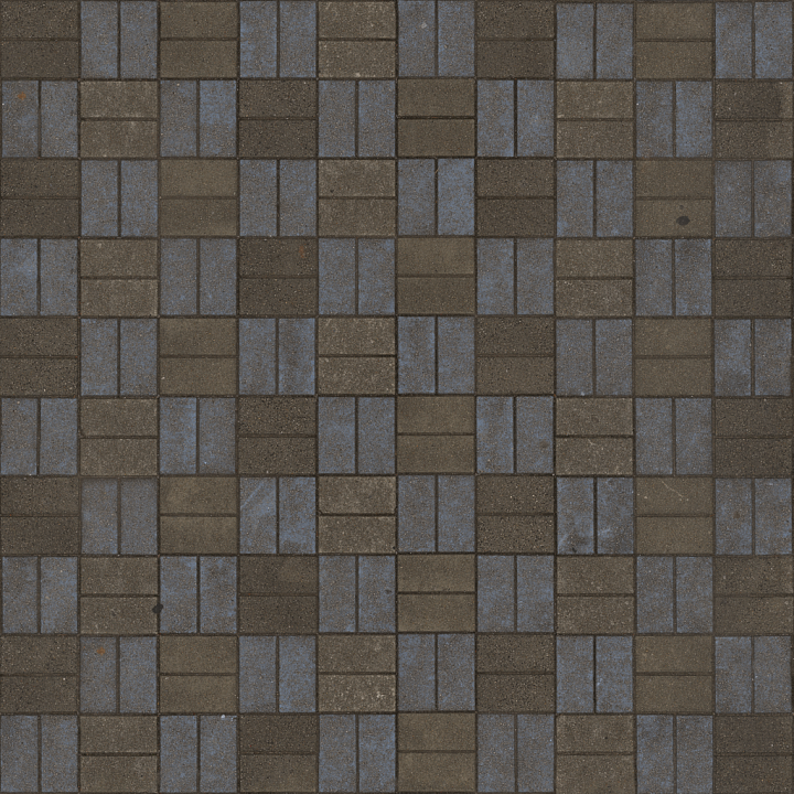 Cityscape Architecture Interlocking - Pavers Cityscape Architecture Foo… seamless PBR texture preview
