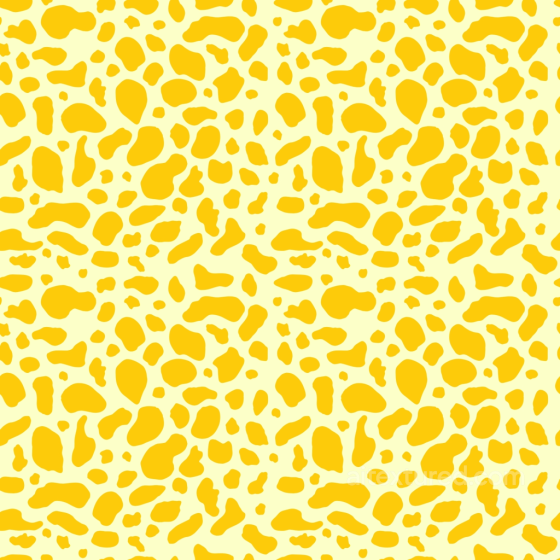 Yellow Leopard Print Fabric Texture with Bold Spots Leopard Print texture preview
