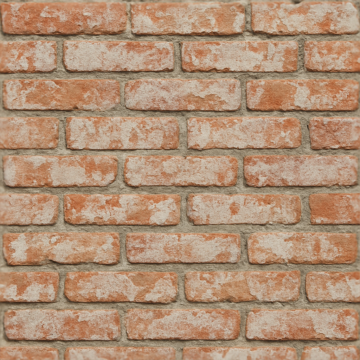 Realistic Brick Wall Surface For Architectural Visualization seamless PBR texture preview
