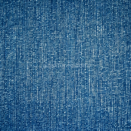 Seamless 3D Cracked Denim Fabric PBR Texture with Worn Blue Threads