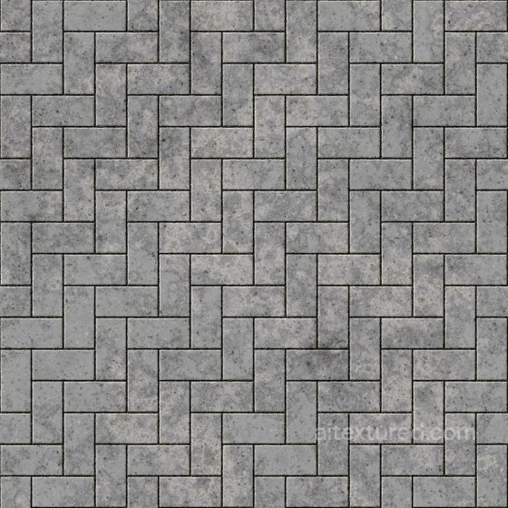gray Brick Texture in Herringbone Pattern | Free PBR Brick texture preview