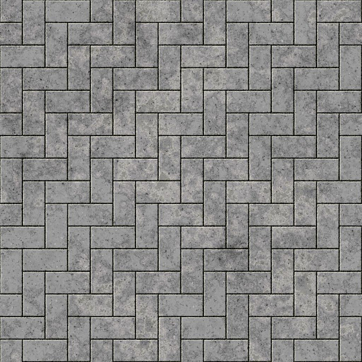 gray Brick in Herringbone Pattern seamless PBR texture preview