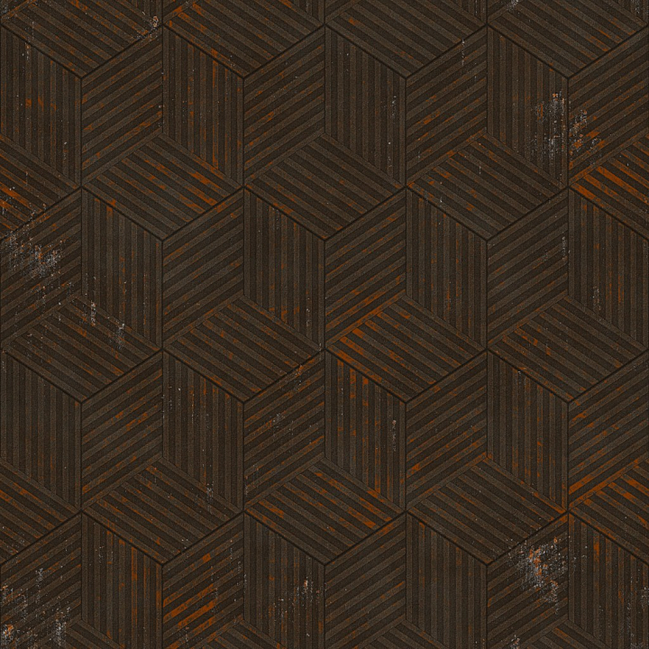 Archviz Metal Plate Rusted Sci Scifi Substance seamless PBR texture preview