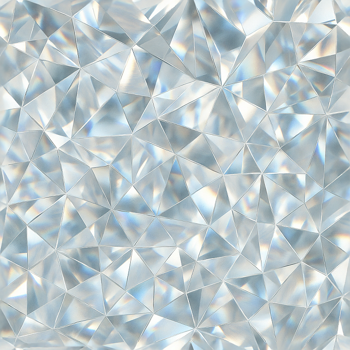 Diamond Facet Edges Sparkling Gemstone Cut Natural Crystal seamless PBR texture preview