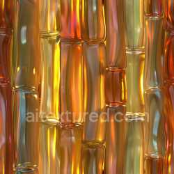 seamless Seamless 3D PBR Texture of Translucent Glossy Tubular Surface in Warm Hues texture 8k free download PBR