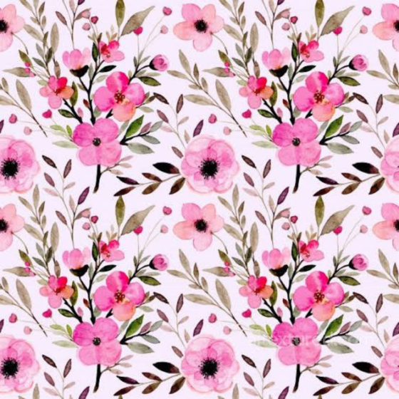Pink Flower Patterned Soft Fabric Seamless Texture Pink Flower texture preview