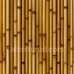 seamless Seamless 3D PBR Bamboo Texture Featuring Vertical Culms in Warm Tan Hue texture 8k free download PBR