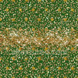 seamless Seamless 3D PBR Glitter Leopard Print Texture on Green Background texture 8k free download PBR