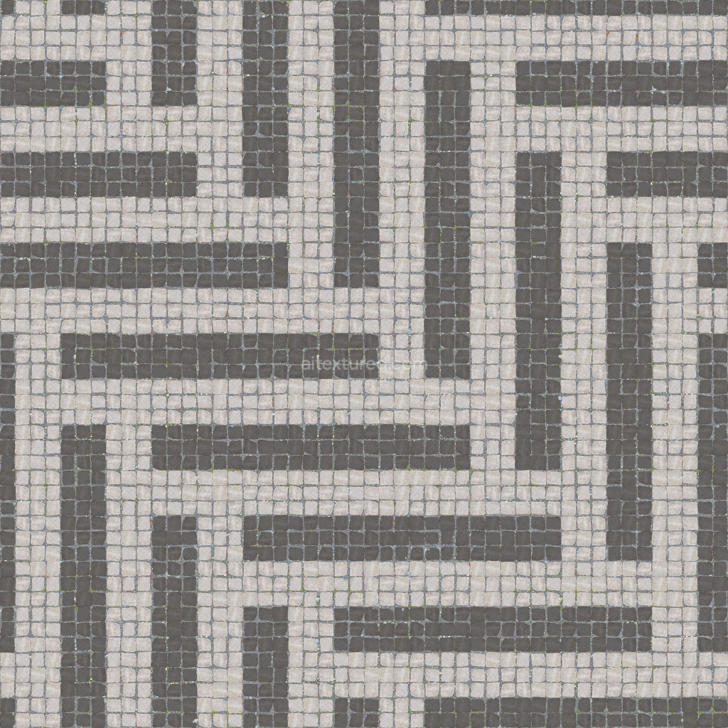 Seamless paving stones PBR texture for 3D projects