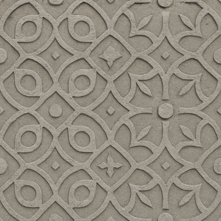 Decorative Reinforced Concrete seamless PBR texture preview