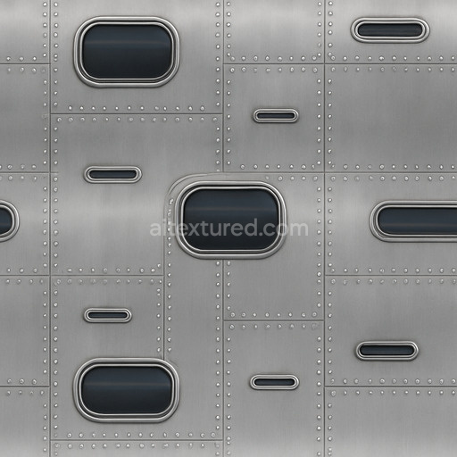 Futuristic Airstream Seamless Texture
