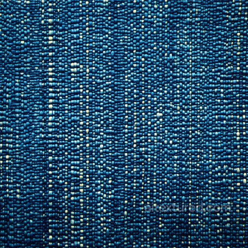 Cracked Denim Fabric PBR Texture with Blue & White Weave Pattern seamless Denim jeans PBR texture