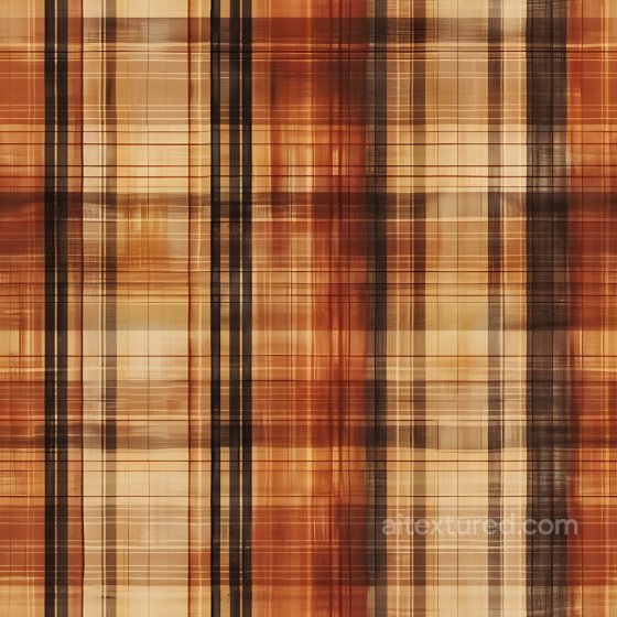 Plaid Fabric Texture with Warm Brown and Beige Checkered Design Plaid texture preview