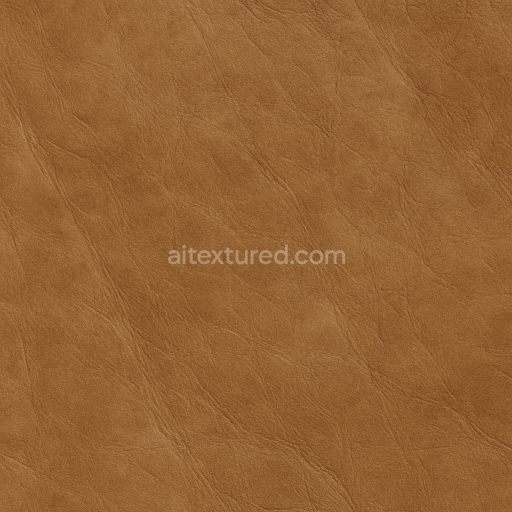 Seamless 3D Texture PBR 8K Hand Dyed Camel Leather with Natural Grain
