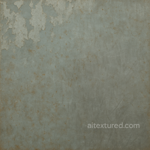 Faded Paint Surface With Peeling Paint And Matte Finish seamless Surfaces, smooth, rough PBR texture