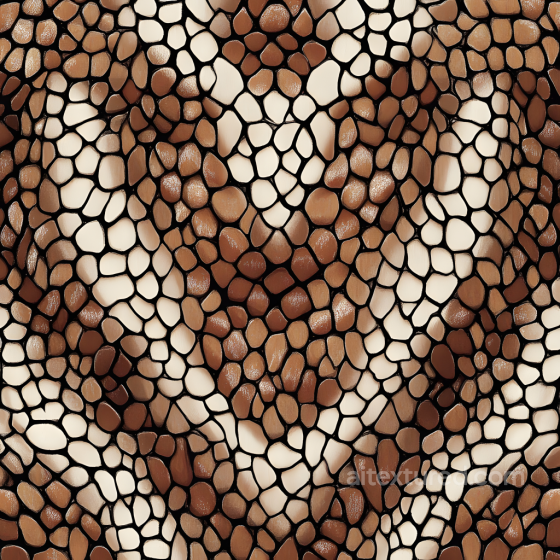 Stylized Porous Skin Texture Featuring Glossy Patches and Organic Patterning Skin texture preview