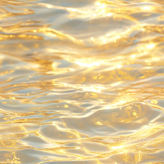 Golden Water Surface Texture with Soft Ripples and Warm Highlights Water texture preview