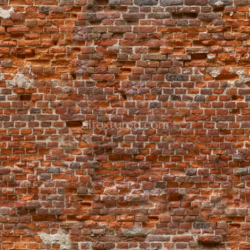 Castle Brick — Rough Uneven Cracked Uneven Cracked Loose — PBR seamless 3D texture