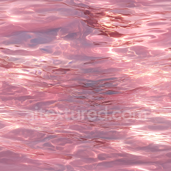 seamless Seamless 3D PBR Pink Water Surface Texture with Soft Rippled Waves and Reflective Highlights texture 8k free download PBR