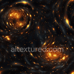 seamless Seamless 3D Space PBR Texture Featuring Glowing Cosmic Vortexes and Dark Energy Flows texture 8k free download PBR