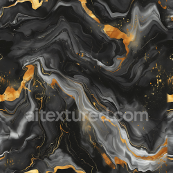 seamless Seamless 3D Black Marble PBR Texture Featuring Dramatic Gold Vein Patterns texture 8k free download PBR
