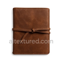 seamless Vintage Leather Journal texture 8k free download PBR