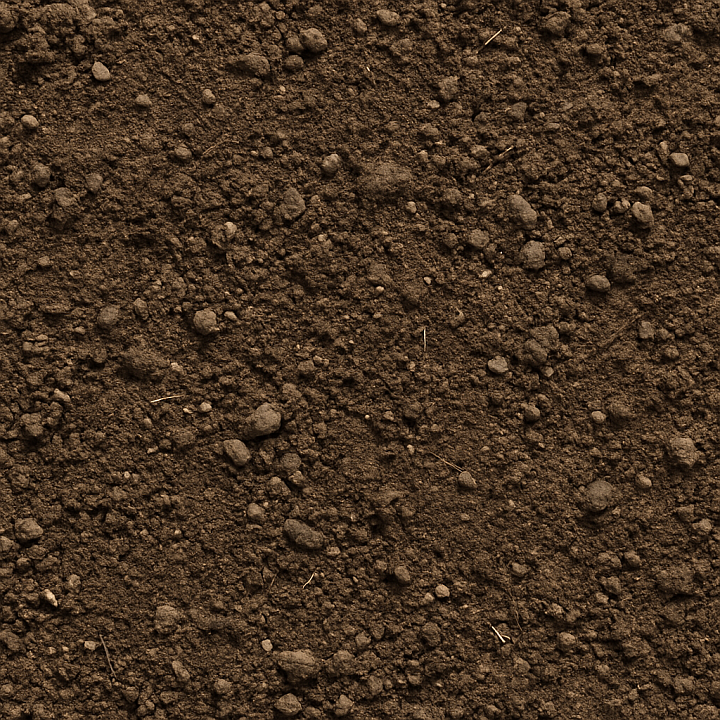 Photorealistic Soil seamless PBR texture preview