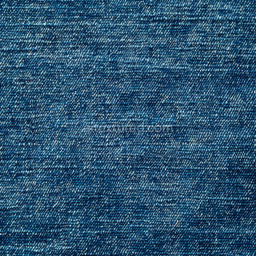 Seamless 3D Worn Denim Fabric PBR Texture with Subtle Distressed Weave and Faded Blue Tones